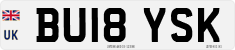 License plate of the United Kingdom, 2001 year system