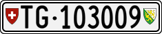 License plate of Switzerland, Cars