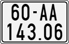 License plate of Vietnam, Motorcycles