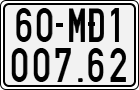 License plate of Vietnam, Specialty plates
