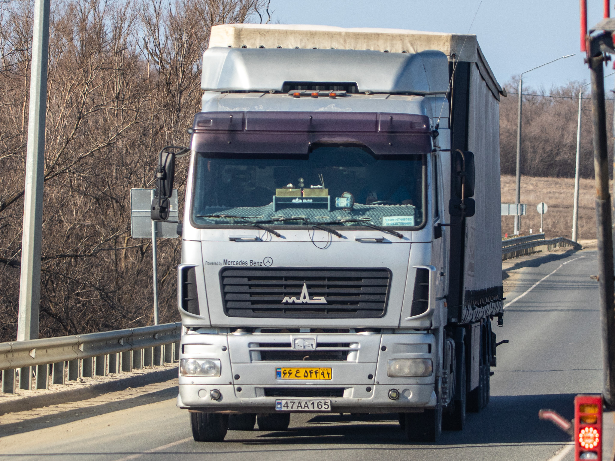 ۶۶ع۵۴۴ ۹۱, MAZ 5440 1st gen, facelift, 2008–