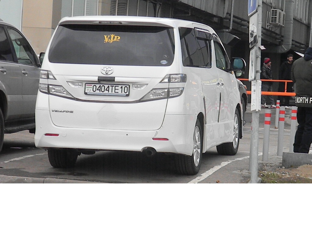 0404TE10, Toyota Vellfire 1st gen (AH20), 2008–2015