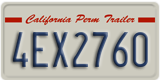 California, Trailers (1AB2345)