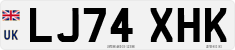 License plate of the United Kingdom, 2001 year system