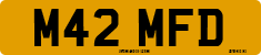 License plate of the United Kingdom, 1983 year system