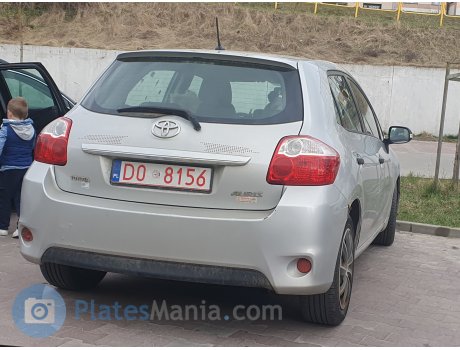 D0 8156, Toyota Auris