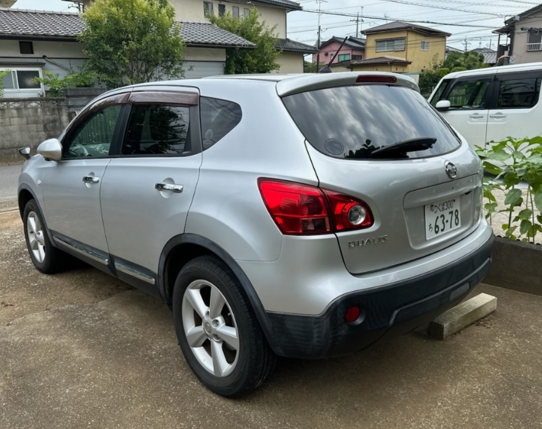 つくば 300 ち 6378, Nissan Dualis 1st gen (J10; JP- and AU-market), 2007–2010 (–2014 for JP-market)