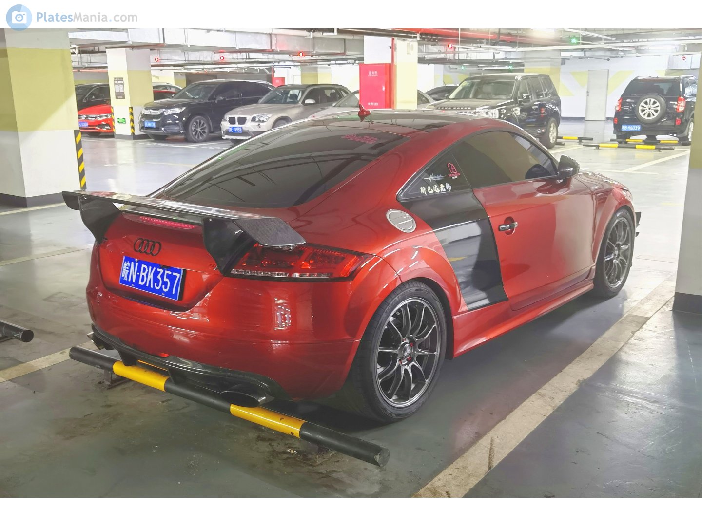 皖N·BK357, Audi TT 2nd gen Coupé (8J3), 2006–2014