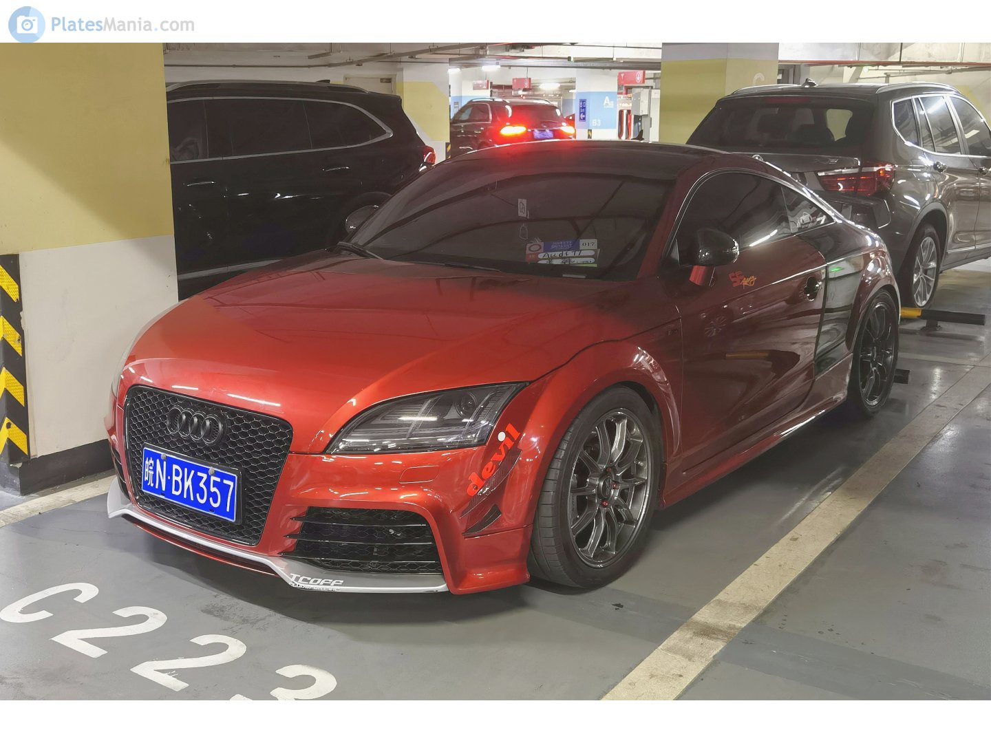 皖N·BK357, Audi TT 2nd gen Coupé (8J3), 2006–2014