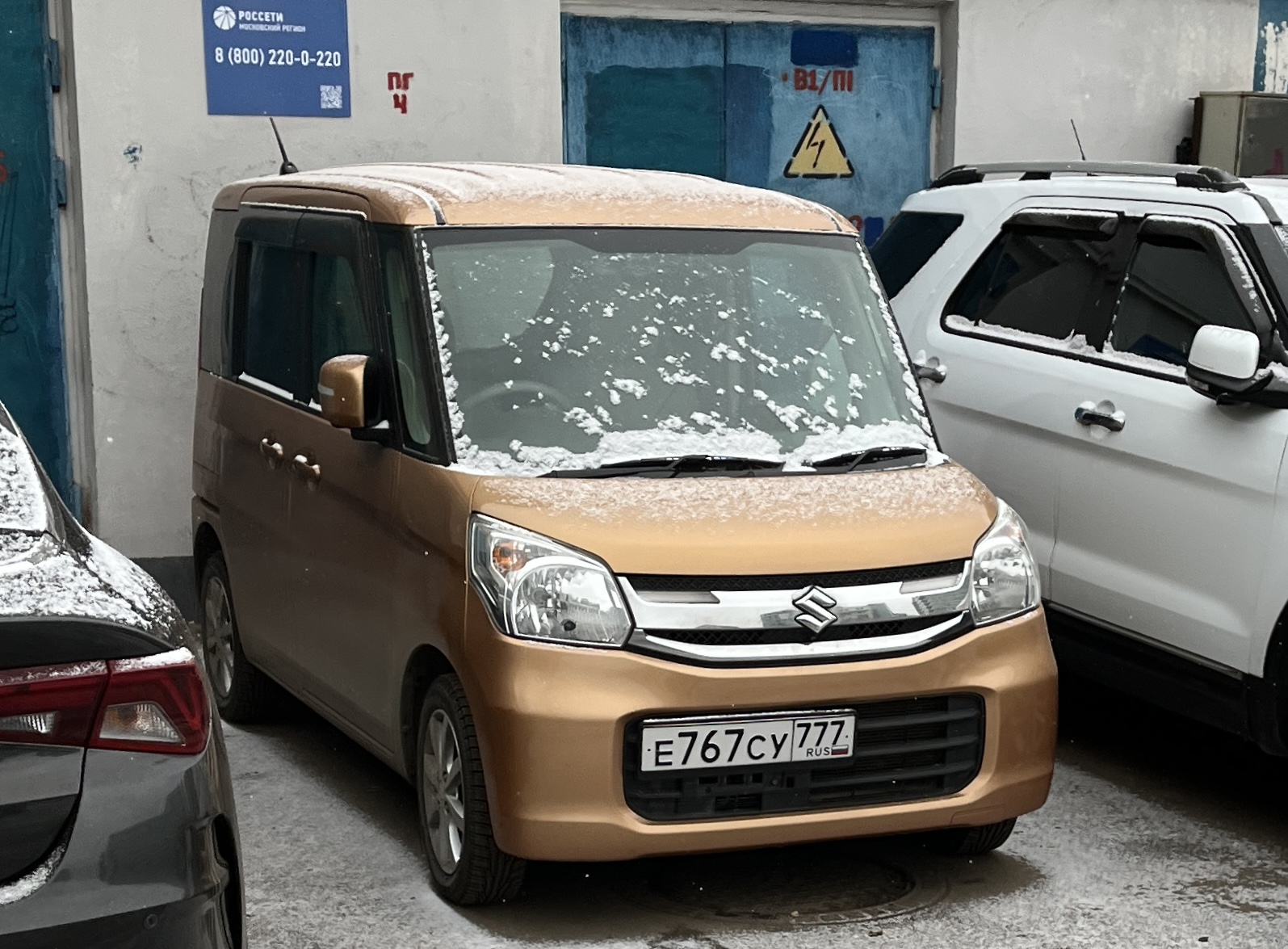 е 767 су 777, Suzuki Spacia 1st gen Custom (MK32S/42S), 2013–2017