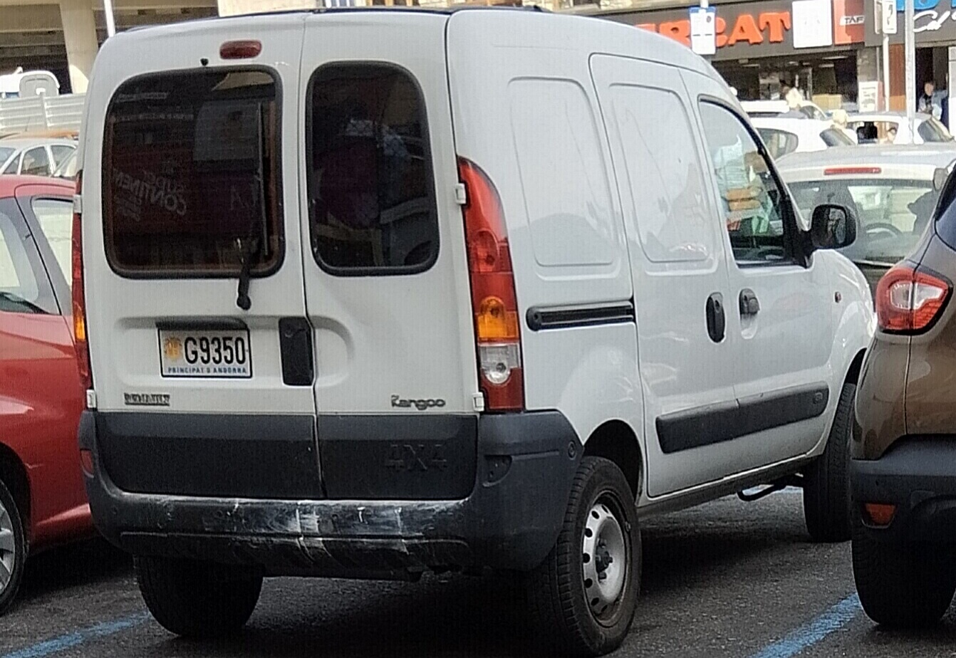 G 9350, Renault Kangoo 1st gen (F76/K76), facelift, 2003–2008 (–2018 for LATAM-market)