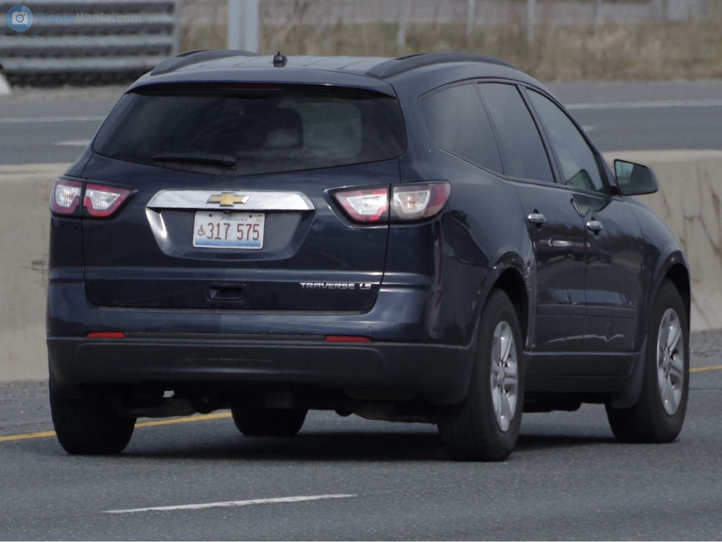 317 575, Chevrolet Traverse 1st gen (GMT960), facelift, 2012–2017