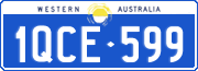 Western Australia, Regular plates