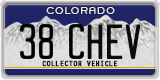 Colorado, Vanity Plates