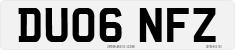 License plate of the United Kingdom, 2001 year system