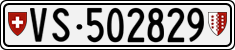 License plate of Switzerland, Cars