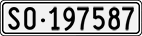 License plate of Switzerland, Cars
