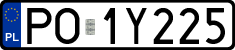 License plates of Poland, Regular car plates