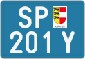 License plate of Austria, Dealer