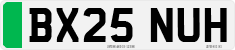 License plate of the United Kingdom, 2001 year system