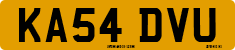 License plate of the United Kingdom, 2001 year system