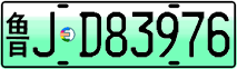 License plate of China, Electric vehicles