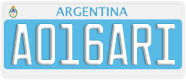 License plate of Argentina, Diplomatic