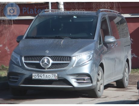 о941ао78, Mercedes-Benz V-Klasse