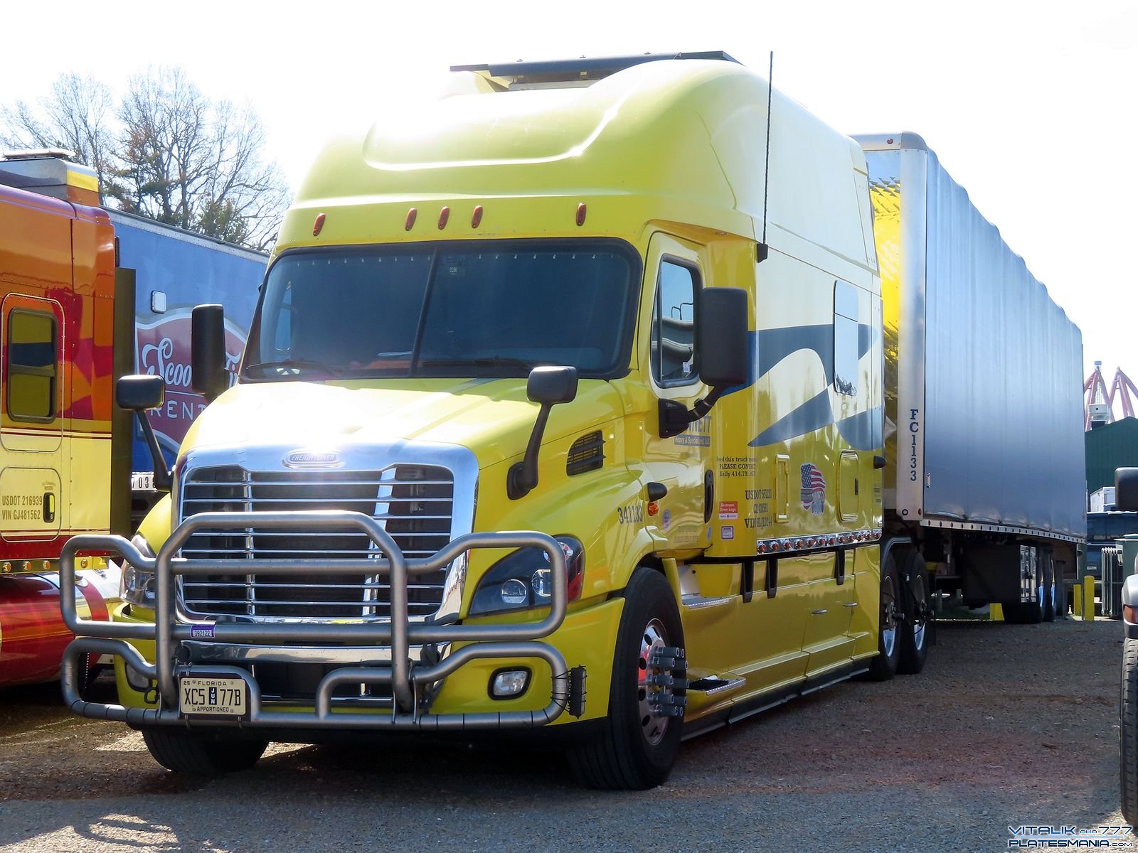 XC5 77B, Freightliner Cascadia 1st gen Cascadia (2007–2013) / 2nd gen Cascadia Evolution (2012–2018)
