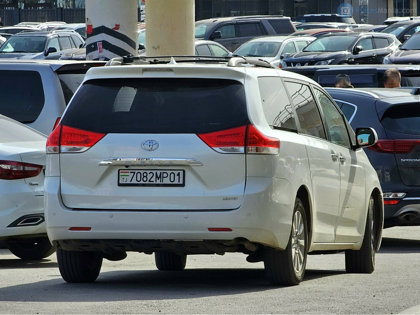 7082MP01, Toyota Sienna 3rd gen (XL30), 2010–2020