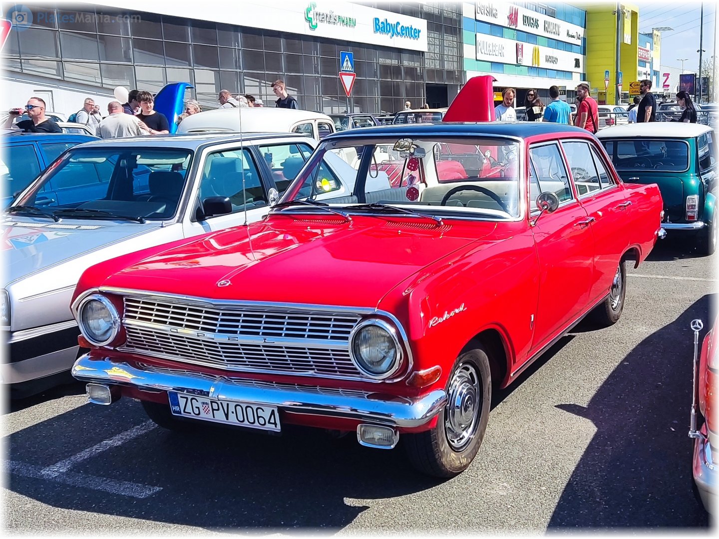 ZG PV-0064, Opel Rekord 1st gen 4-door Sedan (A), 1963–1965