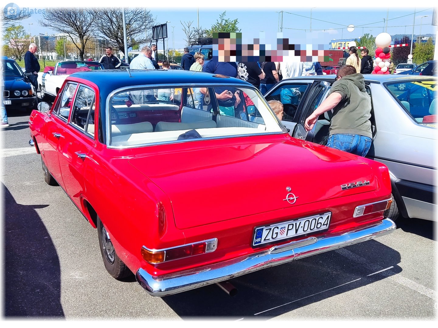ZG PV-0064, Opel Rekord 1st gen 4-door Sedan (A), 1963–1965