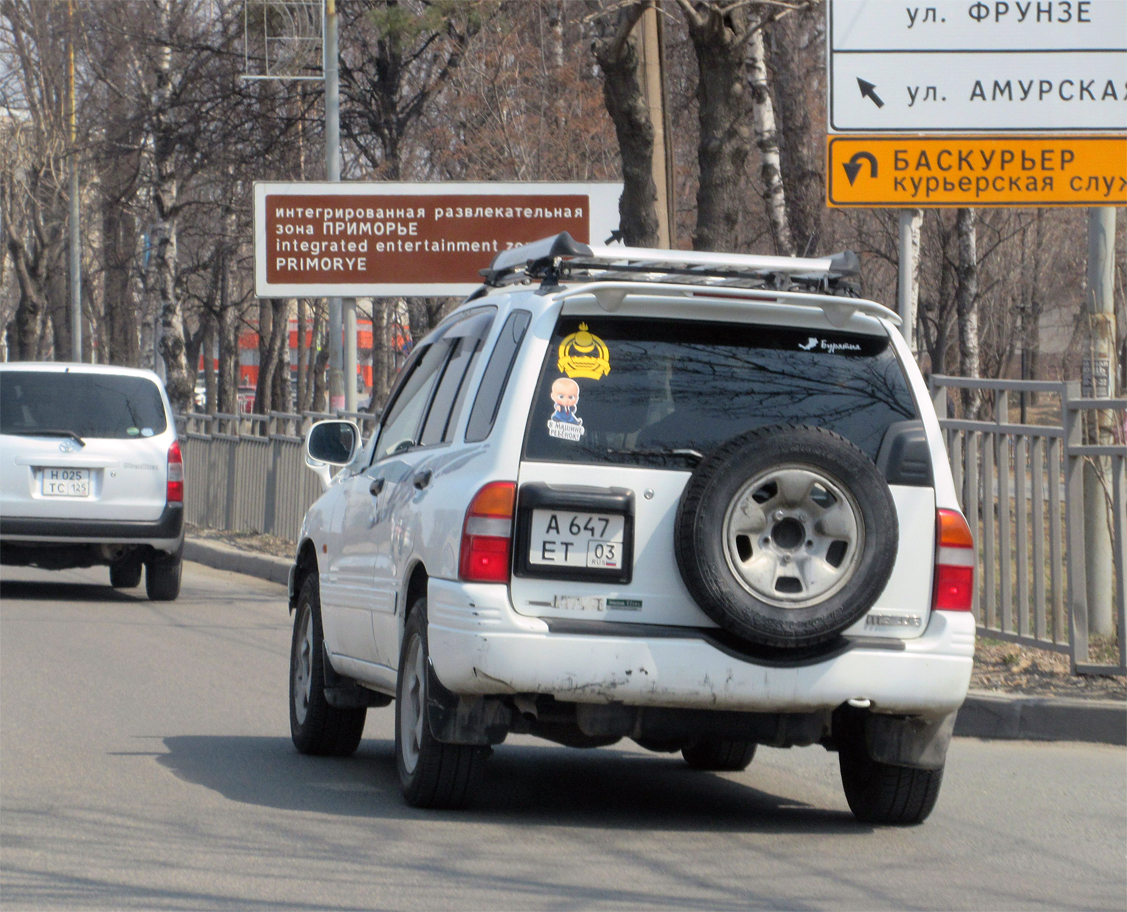 а 647 ет 03, Mazda Proceed Levante 1st gen 5-door SUV (ET/TA), 1995–1997