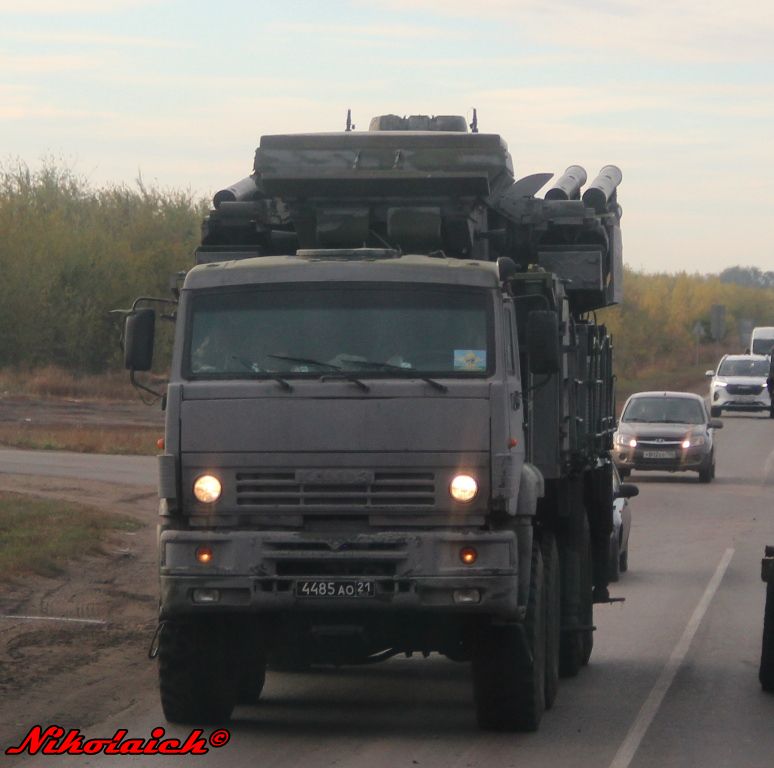 4485 ао 21, KamAZ 6560 6560 Панцирь-С1 (Pantsir-S1)