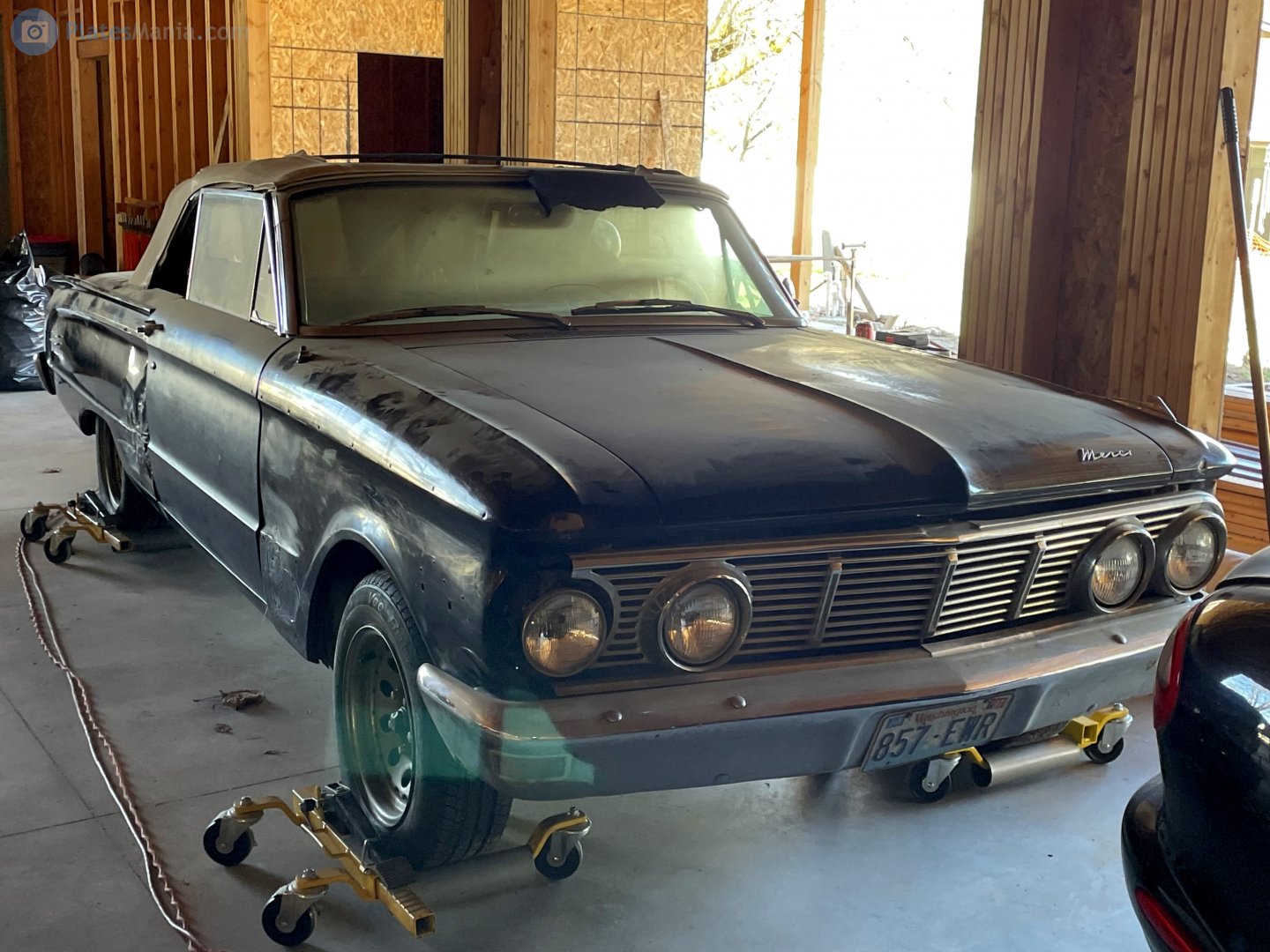 857-EWR, Mercury Comet 1st gen 2-door Convertible (76A/76B), 1962–1963