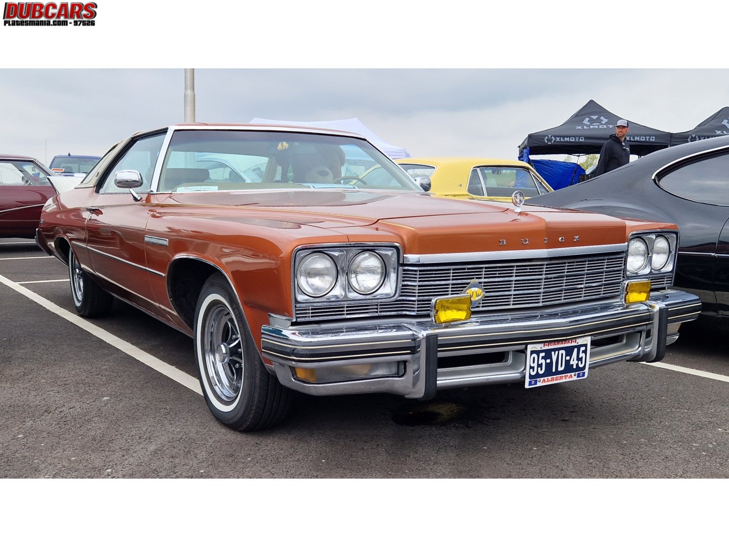95-YD-45, Buick LeSabre 4th gen 1976 2-door Hardtop (4B; B-body), 5th facelift, 1975–1976