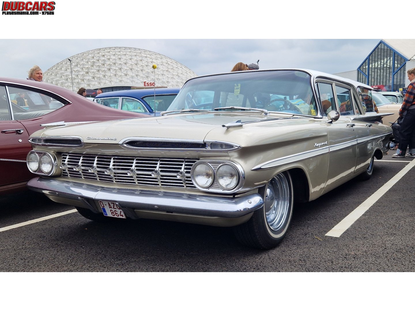 O-AZQ-864, Chevrolet Kingswood 1st gen 1959 (1545/1645; B-body), 1959