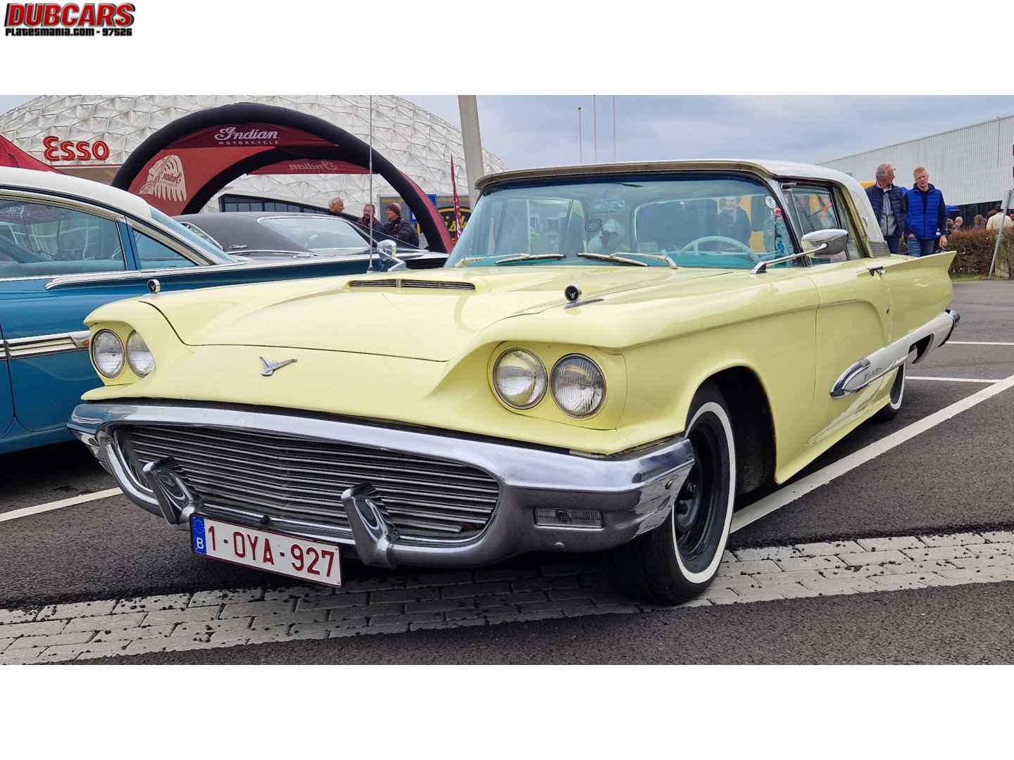 1-OYA-927, Ford Thunderbird 2nd gen 1959 Hardtop Coupe (63A), 1st facelift, 1958–1959