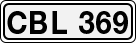 License plate of Sweden, Regular plates