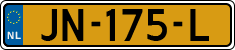 License plate of the Netherlands, Cars