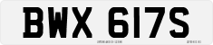 License plate of the United Kingdom, 1963 year system