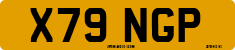 License plate of the United Kingdom, 1983 year system