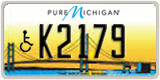 Michigan, Vehicles for disabled persons (A1234)