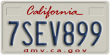 California, Passenger Car (1ABC234)