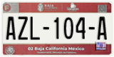 Baja California, Cars (AAA-000-A)