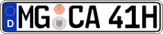 German license plate, Plates for oldtimers (type 