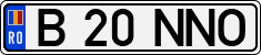 License plate of Romania, Regular plates