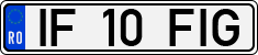 License plate of Romania, Regular plates