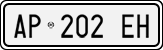 License plate of Italy, Cars (1994 year series)