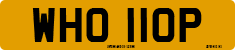 License plate of the United Kingdom, 1963 year system